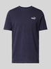 PUMA PERFORMANCE T-shirt z wyhaftowanym logo Ciemnoniebieski