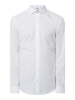 Eterna Slim Fit Koszula biznesowa o kroju slim fit z popeliny Biały