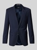 BOSS Slim Fit 2-Knopf-Sakko mit Kissing Buttons Modell 'Huge' Marine