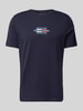Tommy Hilfiger Regular fit T-shirt van puur katoen Marineblauw