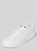 Tommy Hilfiger Lage sneakers van echt runderleer  Wit