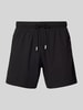 BOSS Badehose mit Eingrifftaschen Black