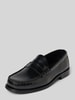 SELECTED HOMME Loafers van echt leer, model 'BILLY' Zwart