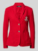 Lauren Ralph Lauren Blazer mit Label-Badge Rot