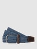 Billybelt Gürtel in Flecht-Optik Rauchblau