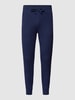 Polo Ralph Lauren Underwear Sweatpants met structuurmotief, model 'WAFFLE' Marineblauw