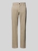 Only & Sons Straight leg broek met achterzakken Offwhite