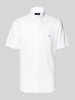 Polo Ralph Lauren Regular Fit Freizeithemd aus reiner Baumwolle Weiss