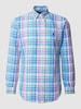Polo Ralph Lauren Custom Fit Freizeithemd mit Tartan-Karo Pink