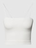 BDG Urban Outfitters Crop Top mit Spaghettiträgern Weiß