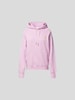 Puma Oversized Hoodie mit Label-Patch Pink