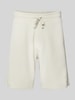 Calvin Klein Jeans Regular Fit Shorts mit Strukturmuster Offwhite