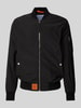 Original Bombers Bomberjacke mit Label-Patch Modell 'MA1' Black