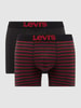 Levi's® Boxershort met stretch in set van 2  Rood