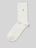 Tommy Hilfiger Socken mit Label-Detail Offwhite