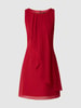 Swing Cocktailkleid mit leicht ausgestelltem Rockteil Bordeaux Rot