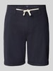 MCNEAL Regular Fit Leinenshorts mit Tunnelzug Marine