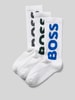 BOSS Socken mit Label-Detail im 3er-Pack Weiss