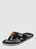 Tommy Hilfiger Zehentrenner mit Label-Details Black