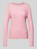 Christian Berg Woman Selection Strickpullover mit Rundhalsausschnitt Pink