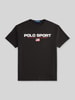 Polo Ralph Lauren t-shirt o kroju regular fit z czystej bawełny Czarny