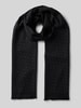 BOSS Sjaal van katoenmix Zwart