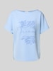 Christian Berg Woman T-Shirt mit Rundhalsausschnitt Bleu