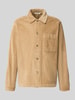 Selected Regular Fit Hemdjacke aus Baumwoll-Mix Modell 'OTTO' Sand