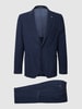 Tommy Hilfiger Slim Fit Anzug aus Cord Marine