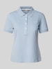 Gant Regular fit poloshirt in effen design Lichtblauw