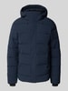 Icepeak Gewatteerd jack met capuchon, model 'BIXBY' Marineblauw