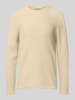 Only & Sons Regular fit gebreide pullover van puur katoen, model 'ERIC' Offwhite