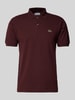 Lacoste Koszulka polo o kroju classic fit z detalem z logo model ‘CORE’ Bordowy