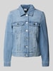 Vero Moda Regular Fit Jeansjacke aus Baumwoll-Mix Modell 'ZORICA' Hellblau