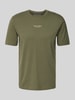 Marc O'Polo T-shirt o kroju regular fit z czystej bawełny Oliwkowy