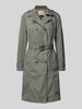 Soyaconcept Trenchcoat met strookzakken Rietgroen