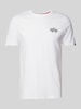 Alpha Industries T-shirt met logoprint Wit