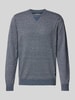 Blend Gebreide pullover met ronde hals, model 'Bruton' Marineblauw