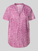 Marc O'Polo Regular Fit Blusenshirt aus reiner Baumwolle Fuchsia