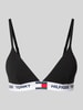 TOMMY HILFIGER Triangel-BH mit Label-Detail Black