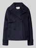 s.Oliver RED LABEL Kurtka o kroju relaxed fit z dodatkiem wełny Granatowy