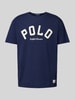 Polo Ralph Lauren T-shirt z detalem z logo Granatowy