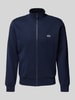 Lacoste Sweatjacke mit Label-Badge Marine