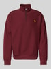 Carhartt Work In Progress Sweatshirt met schipperskraag, model 'AMERICAN SCRIPT' Bordeaux