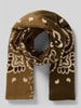 Codello Schal mit Allover-Paisley-Print Gruen