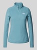 The North Face Sweatshirt Modell 'Glacier' mit Stehkragen Petrol