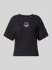 VERO MODA Boxy Fit T-Shirt aus reiner Baumwolle Modell 'SARA' Black