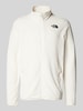 The North Face Sweatjacke mit Stehkragen Offwhite