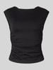 Gina Tricot T-Shirt mit rückseitigem Cut Out Black