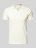 Lindbergh Poloshirt aus Baumwoll-Mix Offwhite